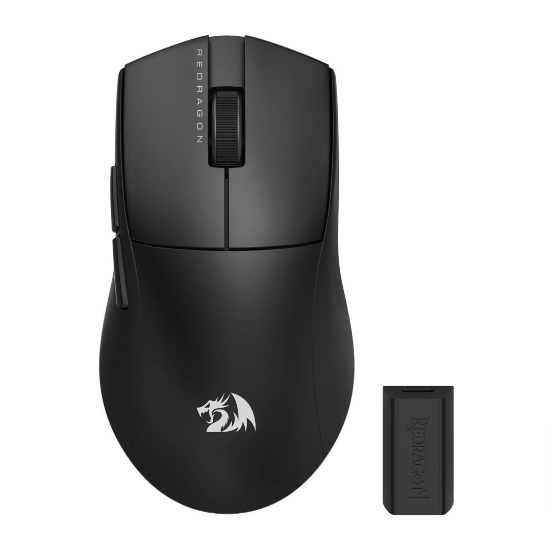 Redragon M916 PRO 4K Wireless Bluetooth Gaming Mouse Black