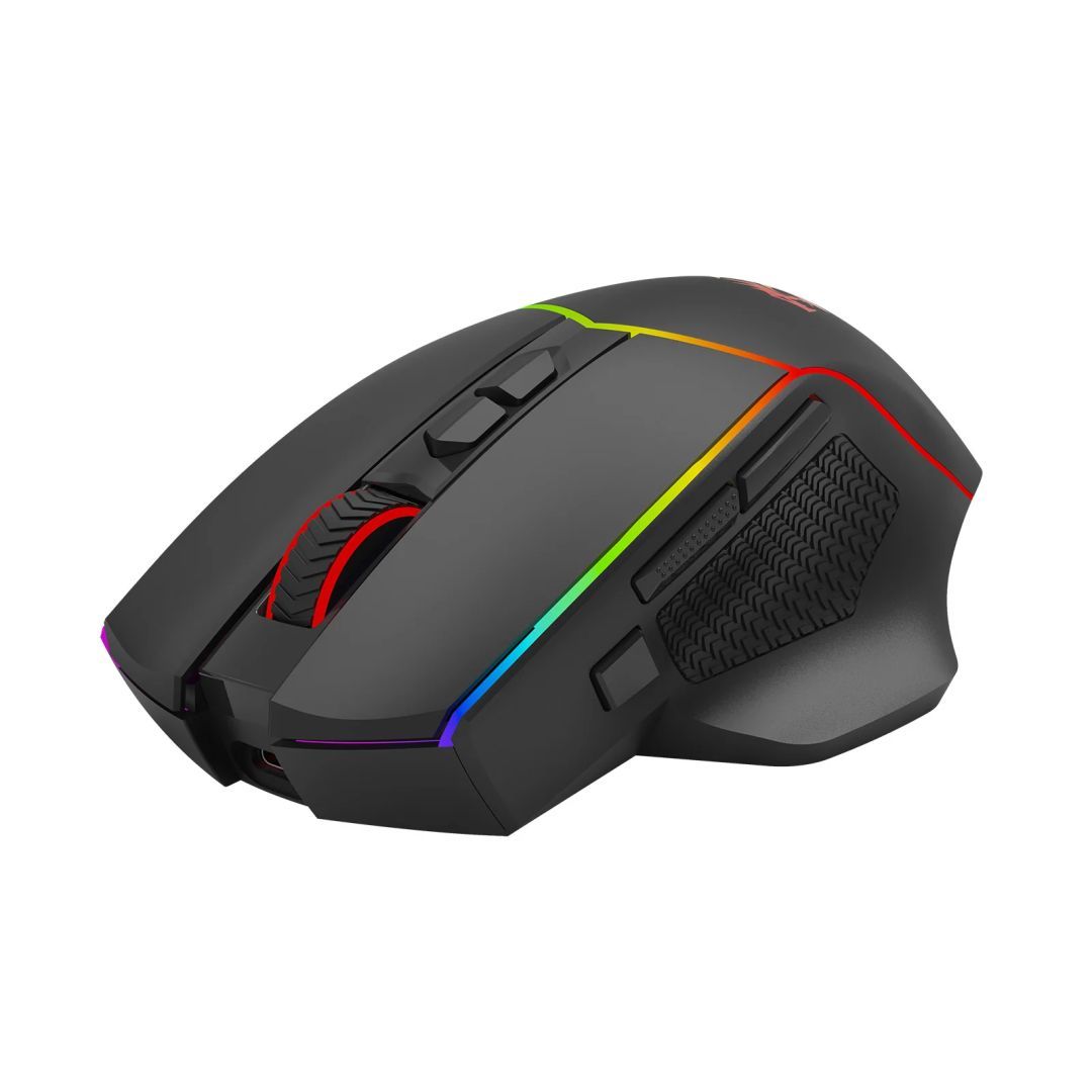 Redragon AXE PRO M814 RGB Wireless Bluetooth Gaming Mouse Black