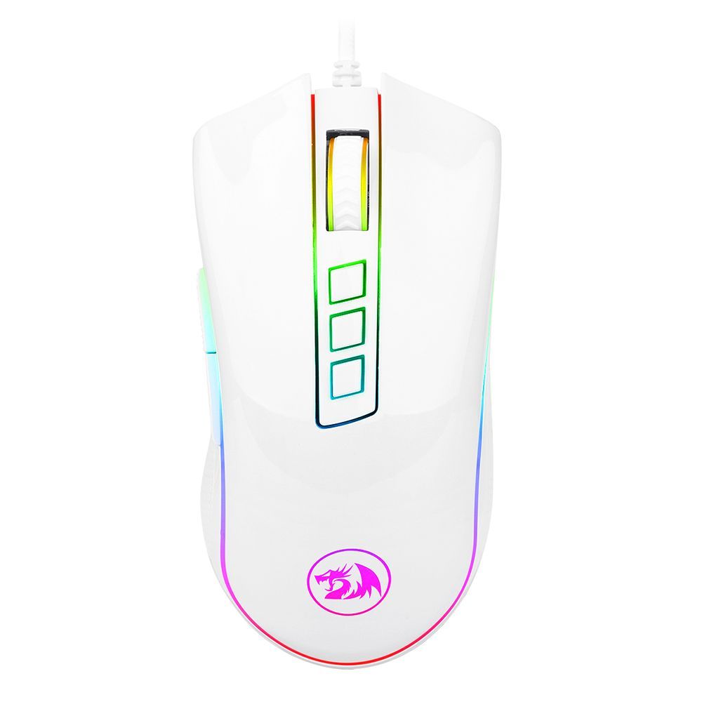 Redragon Cobra M711W RGB Gaming Mouse White