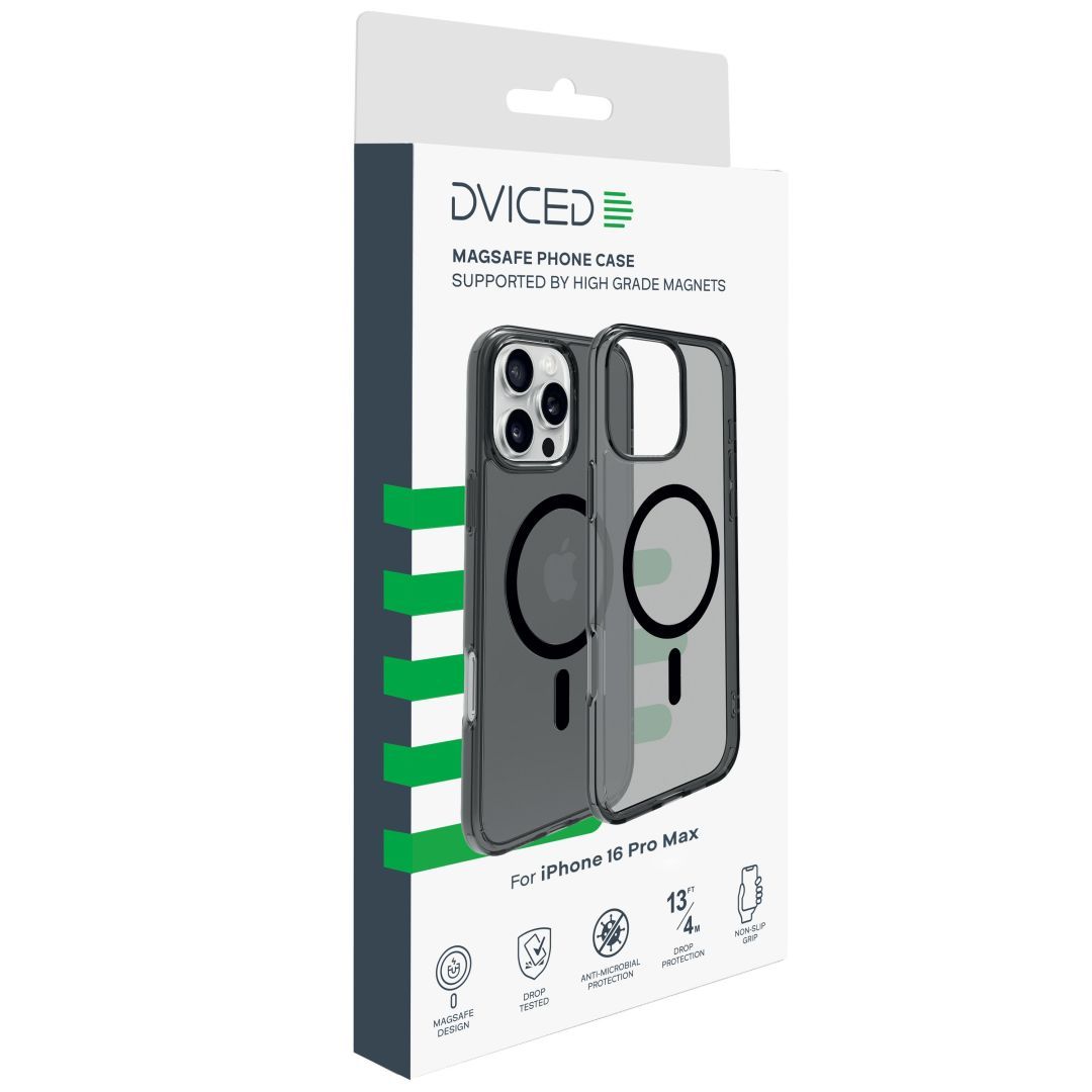 Dviced Magsafe iPhone 16 Pro Max case Black Smoke Dviced Magsafe iPhone 16 Pro Max case Black Smoke