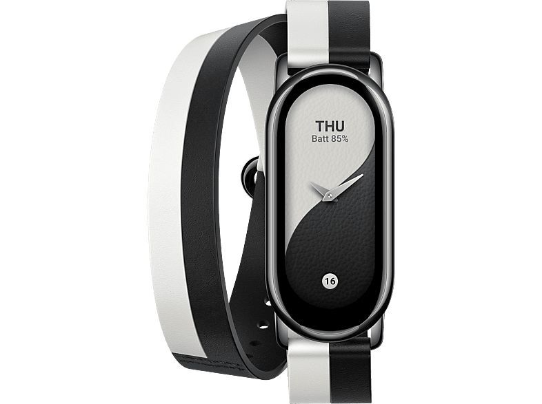 Xiaomi Smart Band 8 Double Wrap Strap Black and White