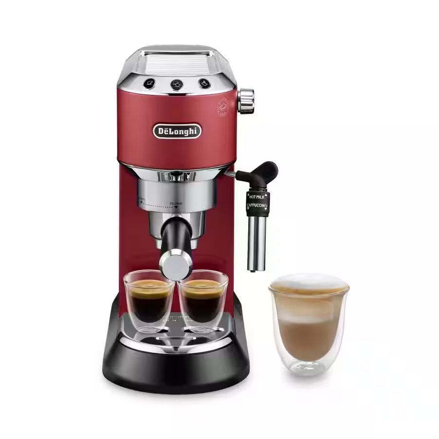 DeLonghi Dedica Style EC685 Eszpresszó Kávéfőző Red