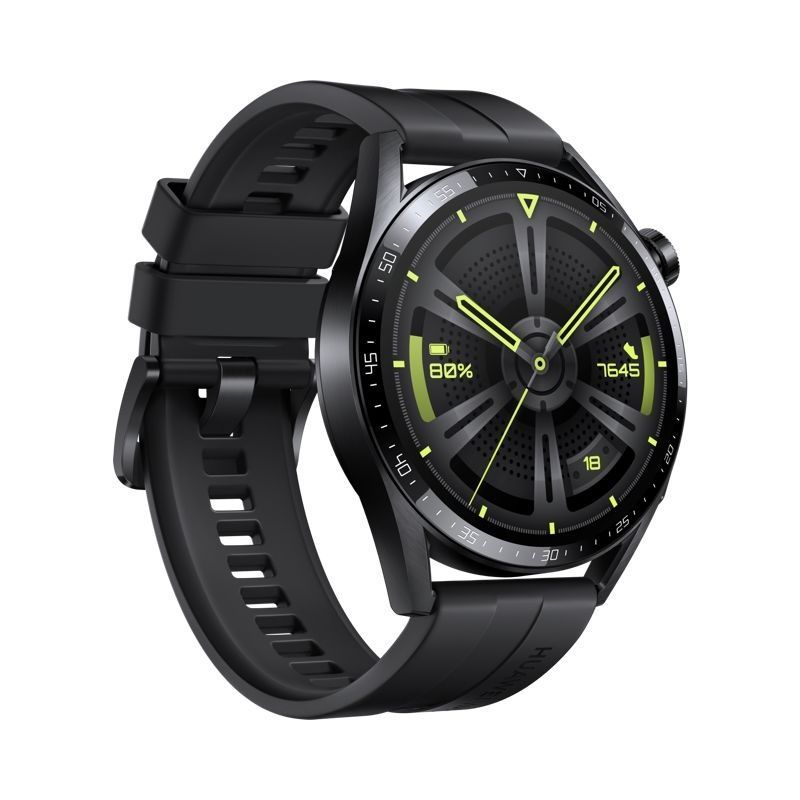 Huawei Watch GT 3 46mm Active Fluoroelastomer Light Black