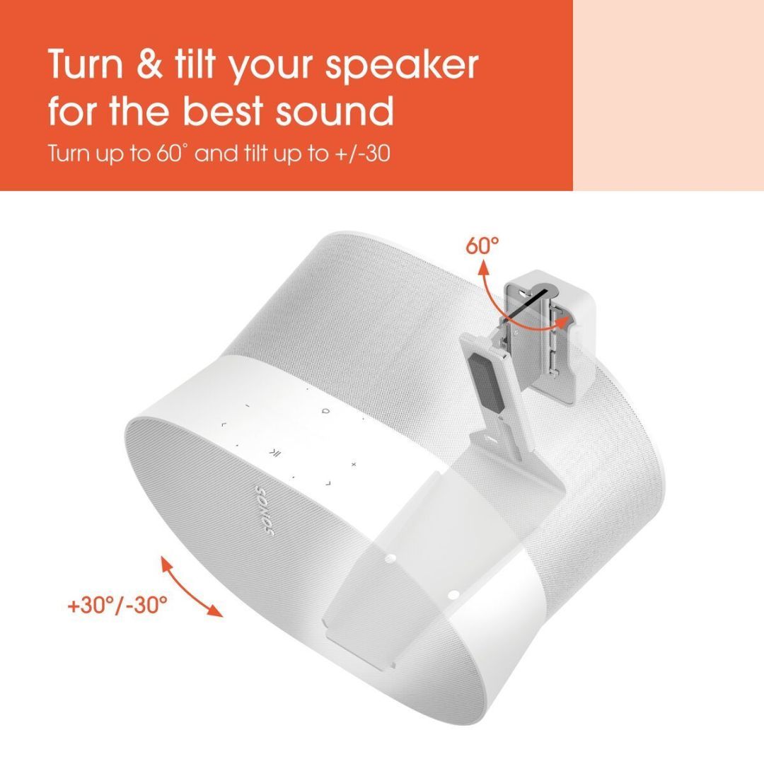 Vogel's SWM 4131 Sonos speaker wall mount for Era 300 White Vogel's SWM 4131 Sonos speaker wall mount for Era 300 White