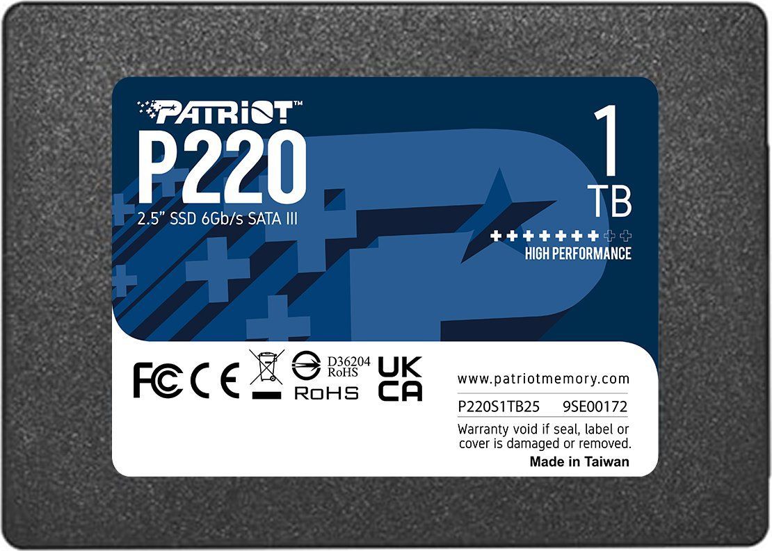 Patriot 1TB 2,5" SATA3 P220