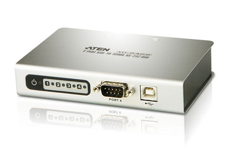 ATEN UC2324 4-Port USB to RS-232 Hub