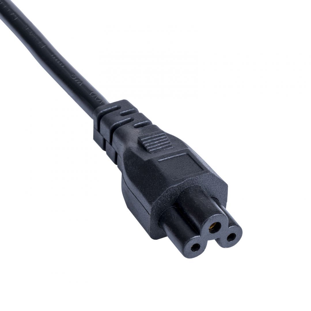 Akyga AK-NB-10A Power Cable Clover CCA CEE 7/7 / IEC C5 3m