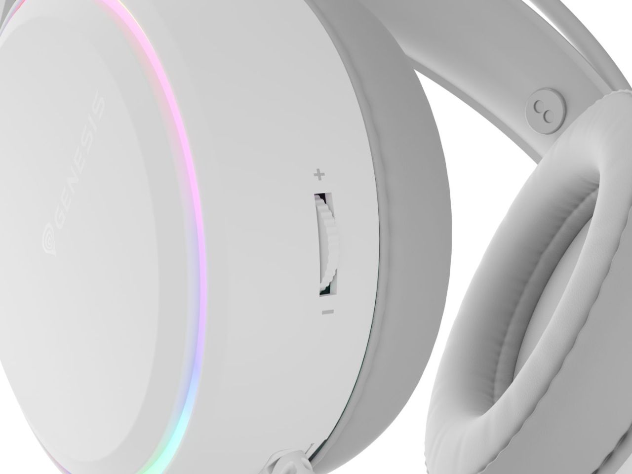 Genesis Neon 613 RGB Gaming Headset White