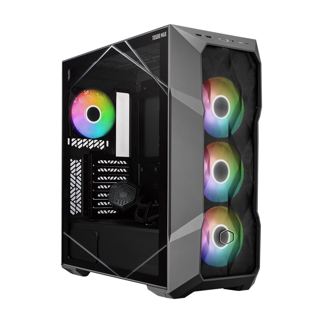 Cooler Master TD500 MAX RGB Tempered Glass Black