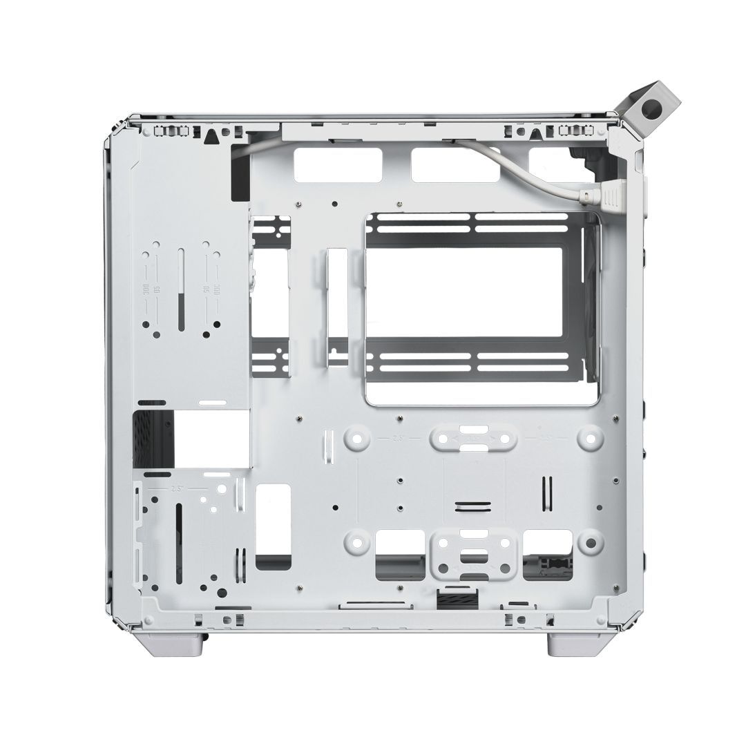 Cooler Master QUBE 500 Flatpack Tempered Glass White Edition