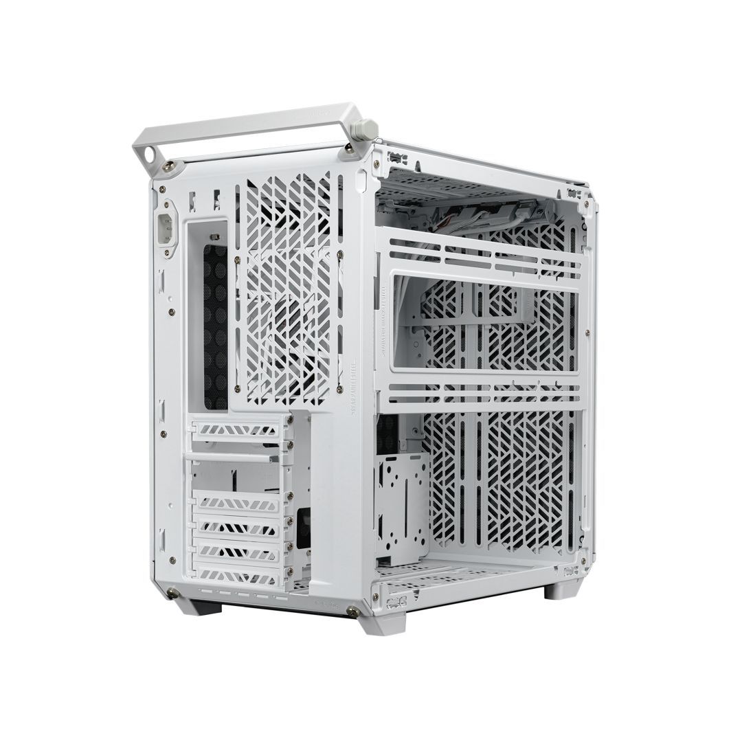 Cooler Master QUBE 500 Flatpack Tempered Glass White Edition