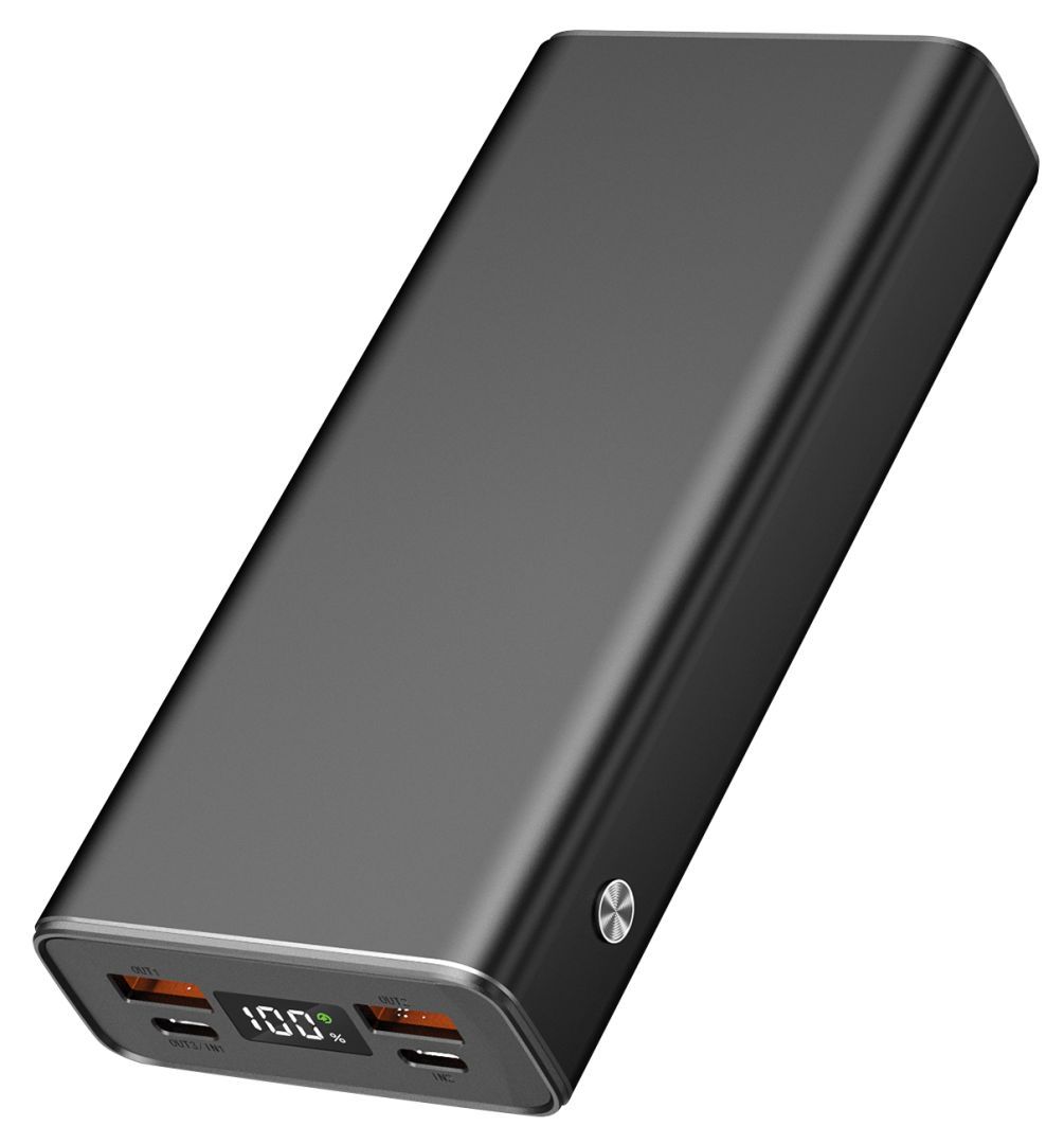 2GO Alu20 20000mAh PowerBank Black