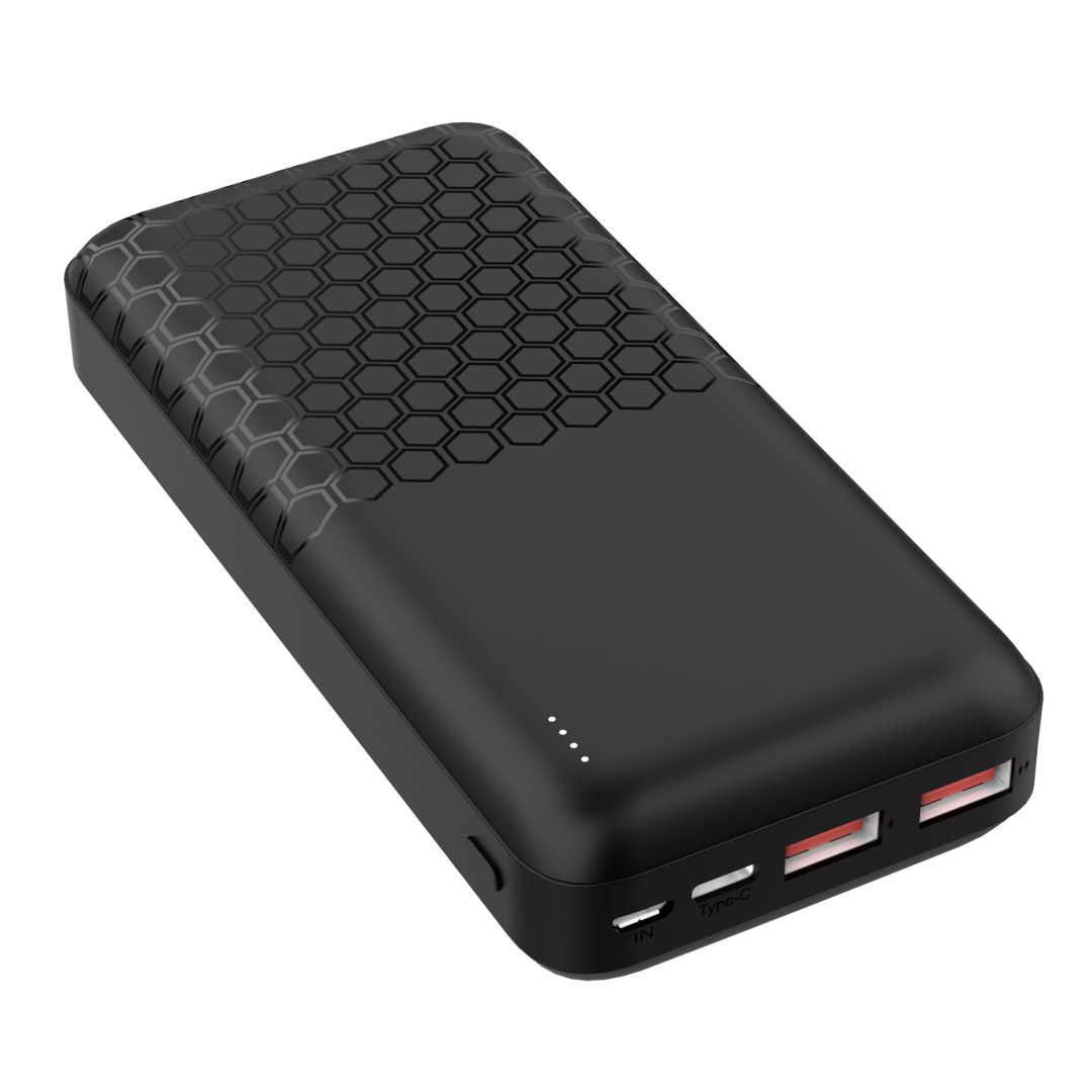 Platinet PMPB20OP18B 20000mAh PoweBank Black