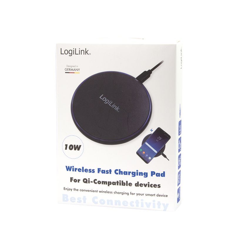 Logilink PA0178 10W with Fast Wireless Charging