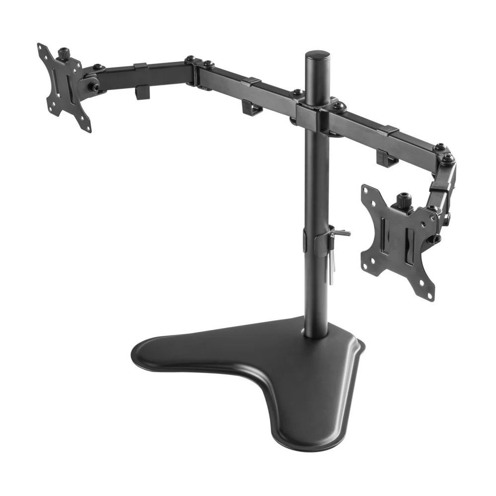 TECHLY Double Joint Monitor Arm 13"-32" Black