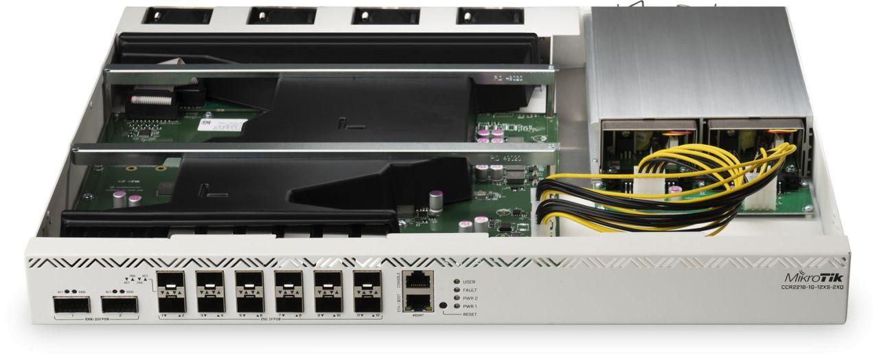 Mikrotik CCR2216-1G-12XS-2XQ Cloud Core Router Mikrotik CCR2216-1G-12XS-2XQ Cloud Core Router