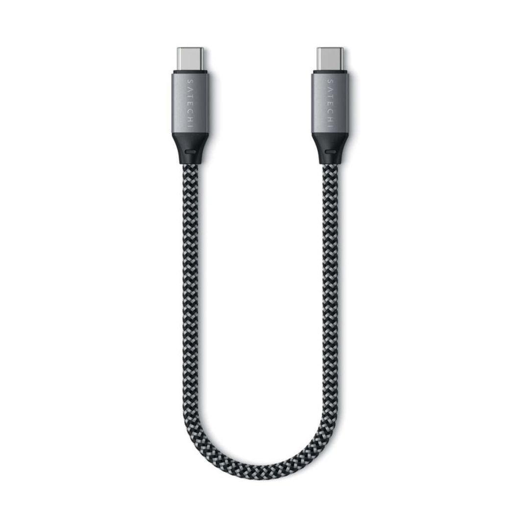 Satechi USB-C to USB-C Short Cable 25cm Space Grey