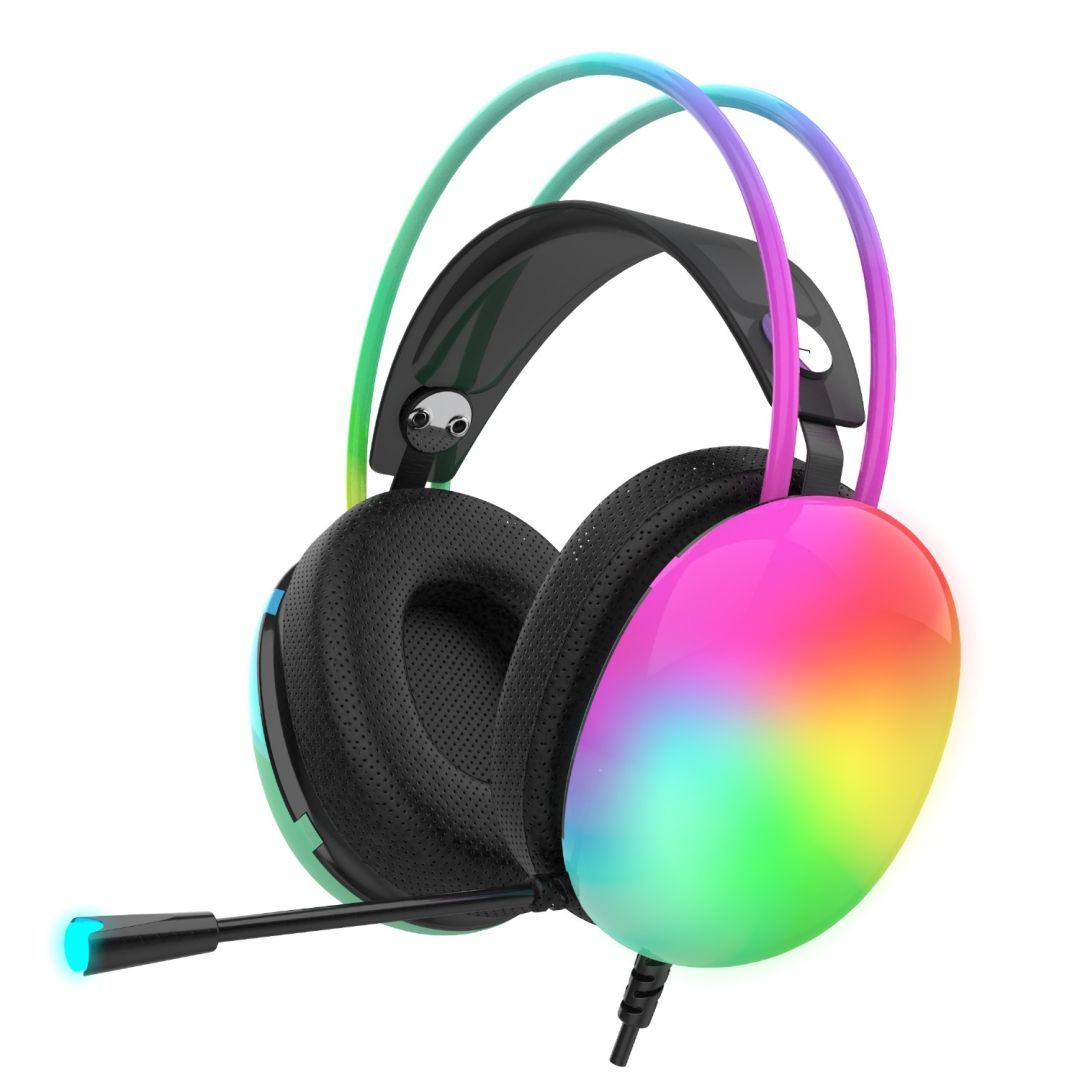 INCA IGK-X8S RGB Gaming Headset Black