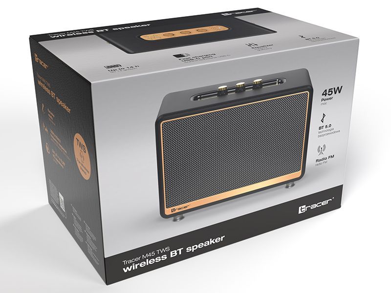 Tracer M45 TWS Bluetooth Speaker Black