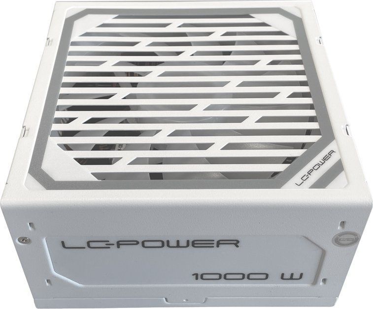 LC Power 1000W 80+ Gold Super Silent Modular White Edition