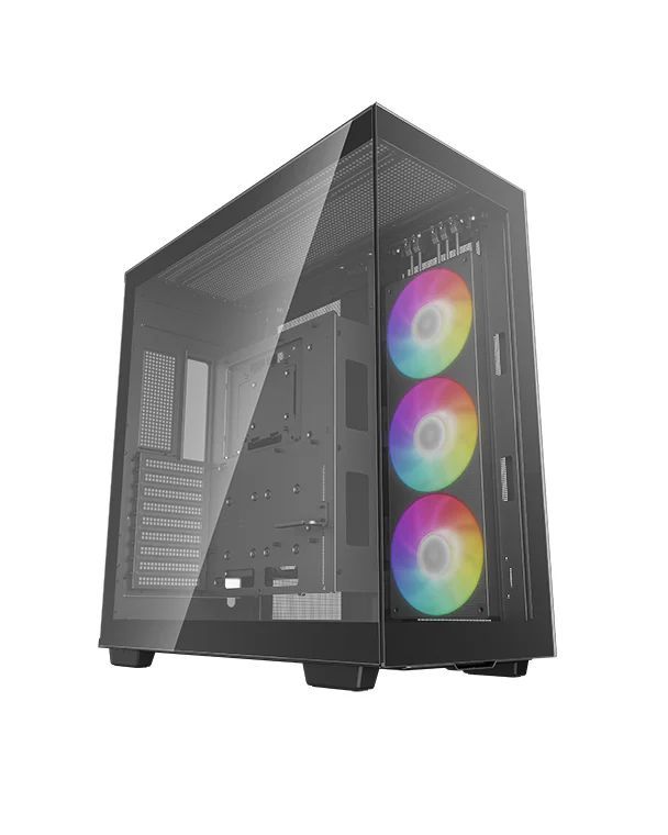 DeepCool CH780 Tempered Glass Black