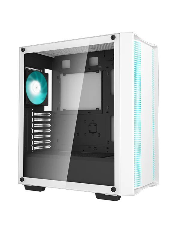 DeepCool CC560 WH V2 Tempered Glass White