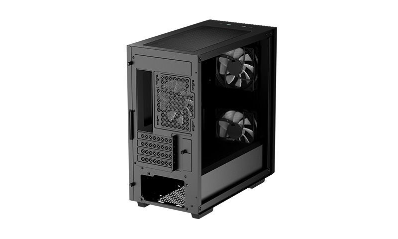 DeepCool Martexx 40 3FS Tempered Glass Black