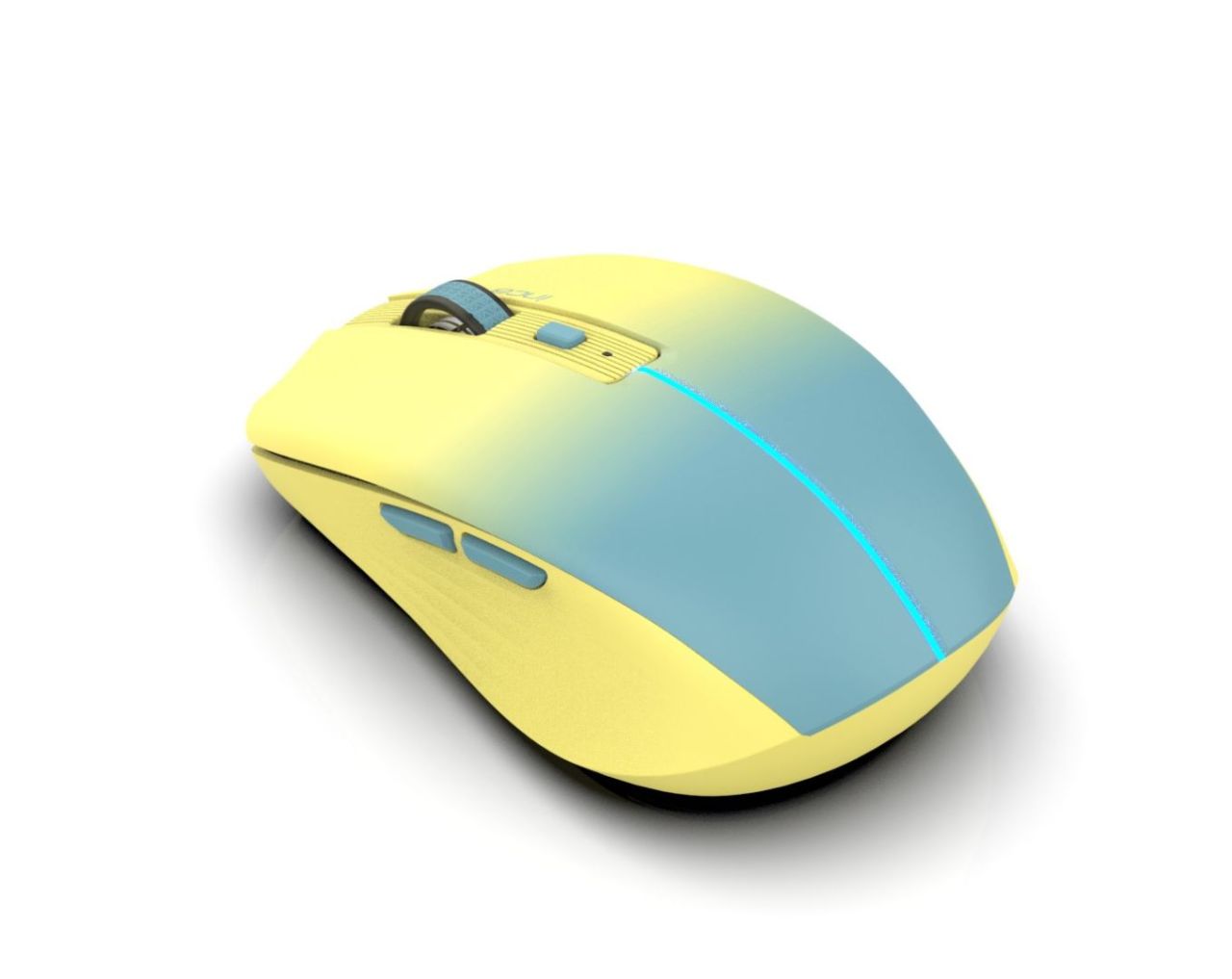 INCA IWM-511RS Wireless mouse Yellow