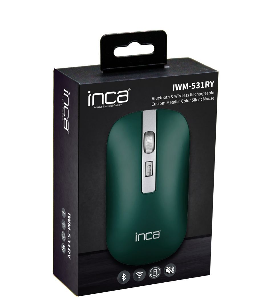 INCA IWM-531RY Wireless Mouse Green