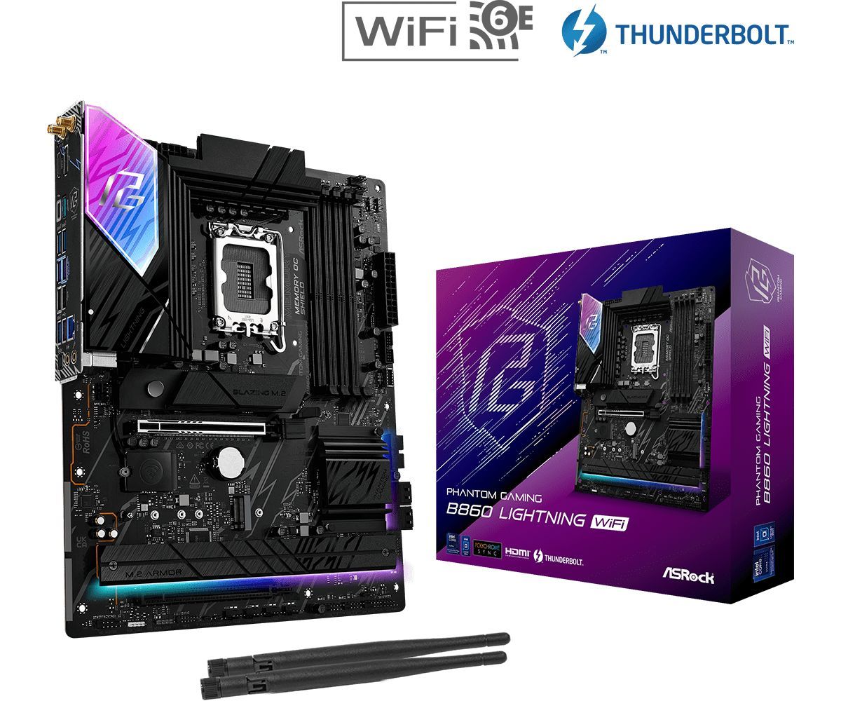 ASRock B860 LIGHTNING WIFI