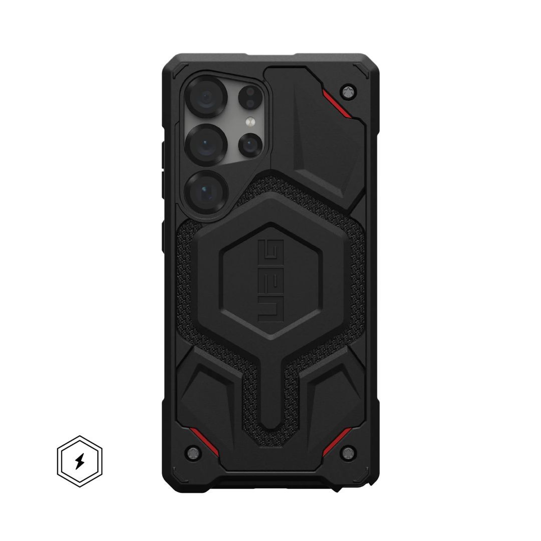 UAG Monarch Pro Samsung Galaxy S25 Ultra Kevlar Black