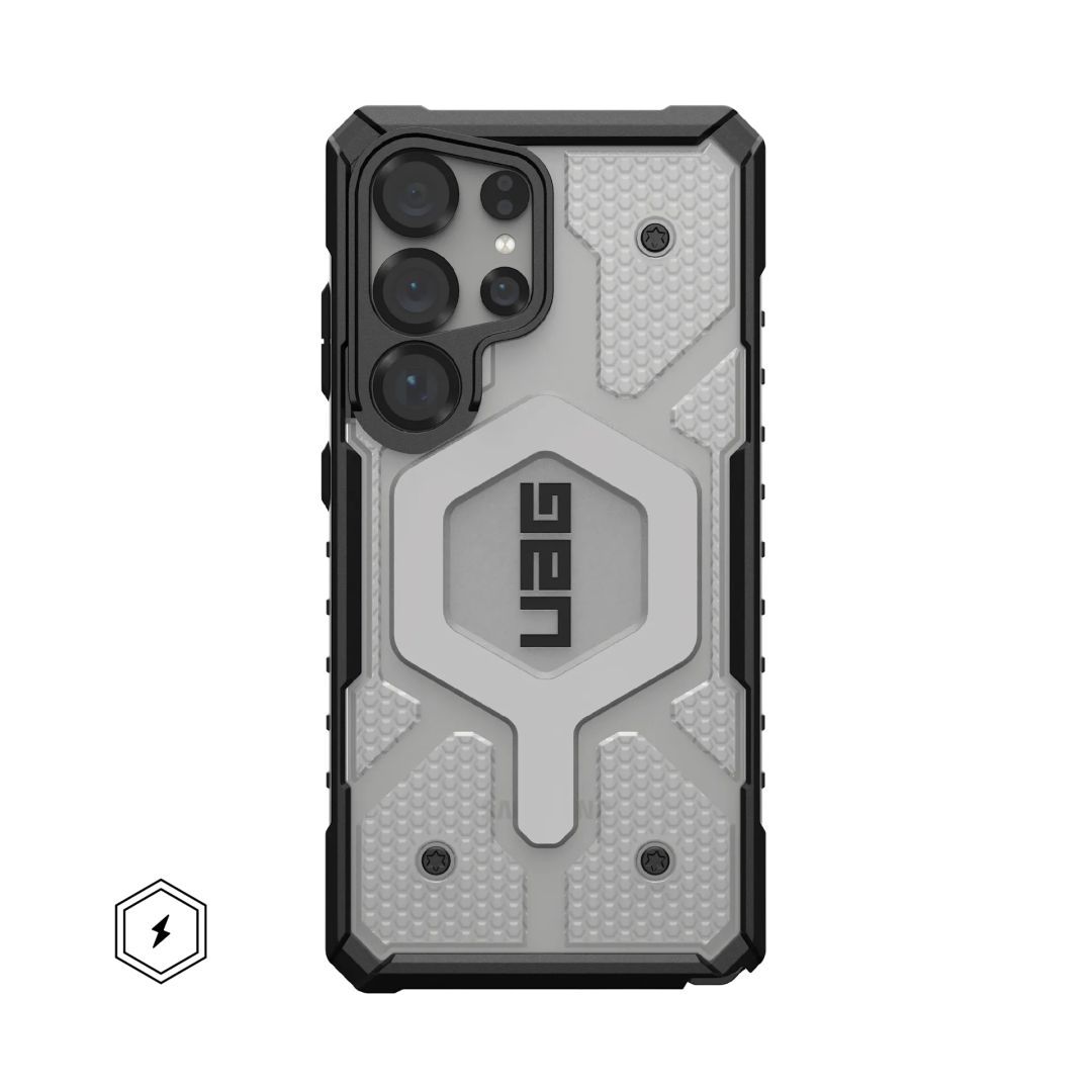 UAG Pathfinder Clear w/Magnet Samsung Galaxy S25 Ultra Ice/Silver