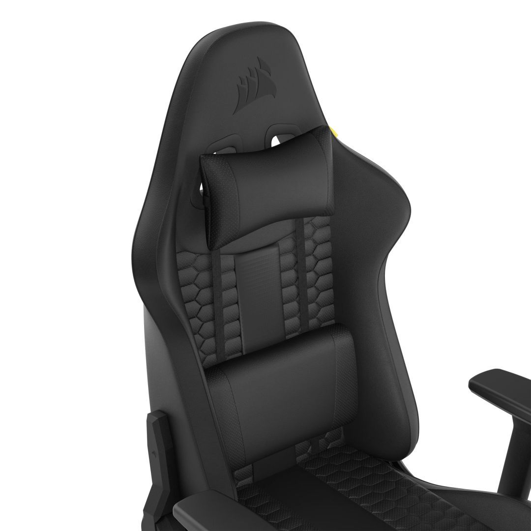 Corsair TC100 Relaxed Gaming Chair Black/Black