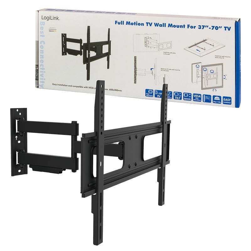 Logilink BP0019 37"-70" TV Wall Mount Fix Black