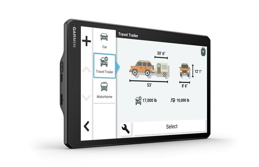 Garmin Camper 1095 MT-D 10" 32GB WiFi/Bluetooth Európa Térképpel