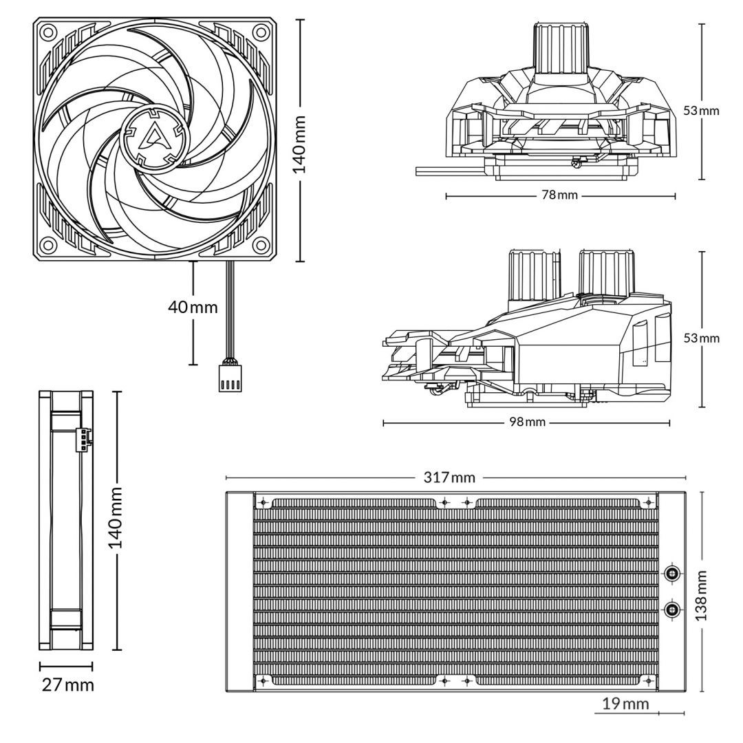 Arctic Liquid Freezer II 280