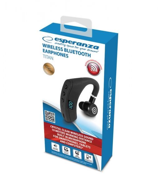 Esperanza EH235K Bluetooth Headset Black