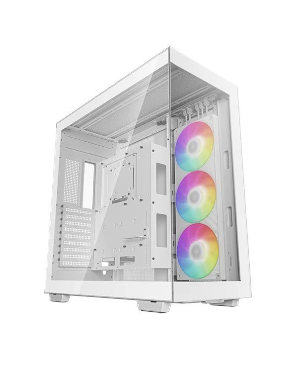 DeepCool CH780 WH Tempered Glass White