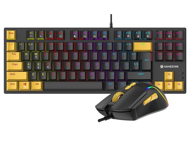 Tracer GameZone Hornet 87 Mechanical Gaming Keyboard Set Black US