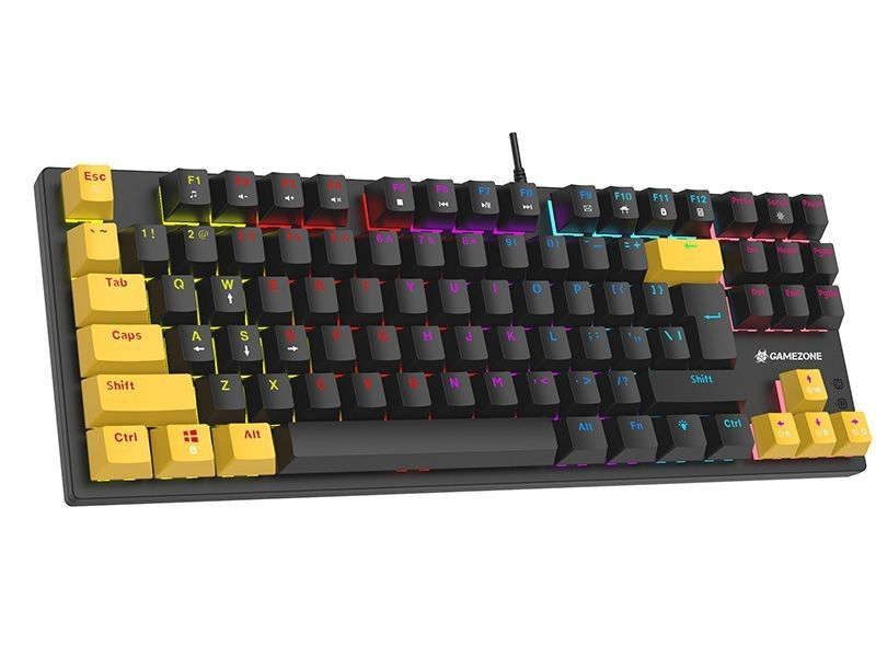 Tracer GameZone Hornet 87 Mechanical Gaming Keyboard Set Black US