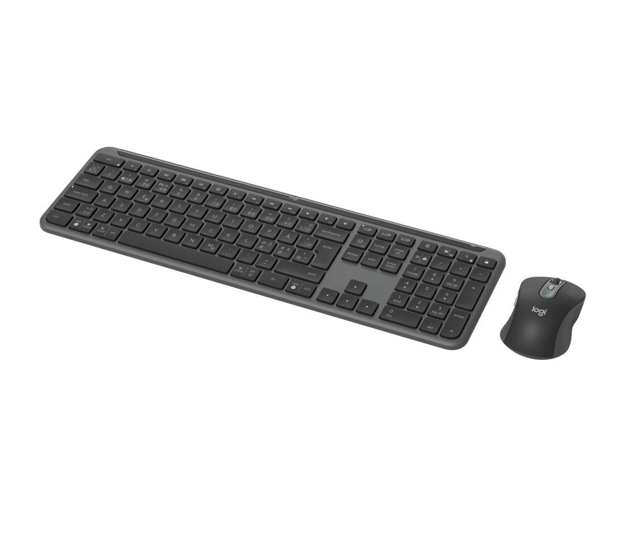 Logitech MK950 Signature Slim Wireless Bluetooth Keyboard Combo Graphite US