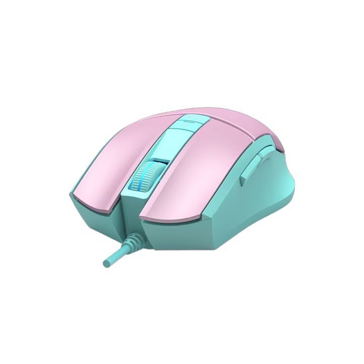 A4-Tech Bloody L65 Max RGB Gaming mouse Sky Pink