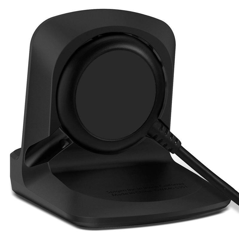 Spigen Night Stand S353, black - Samsung Galaxy Watch 6/6 Classic/5/5 Pro