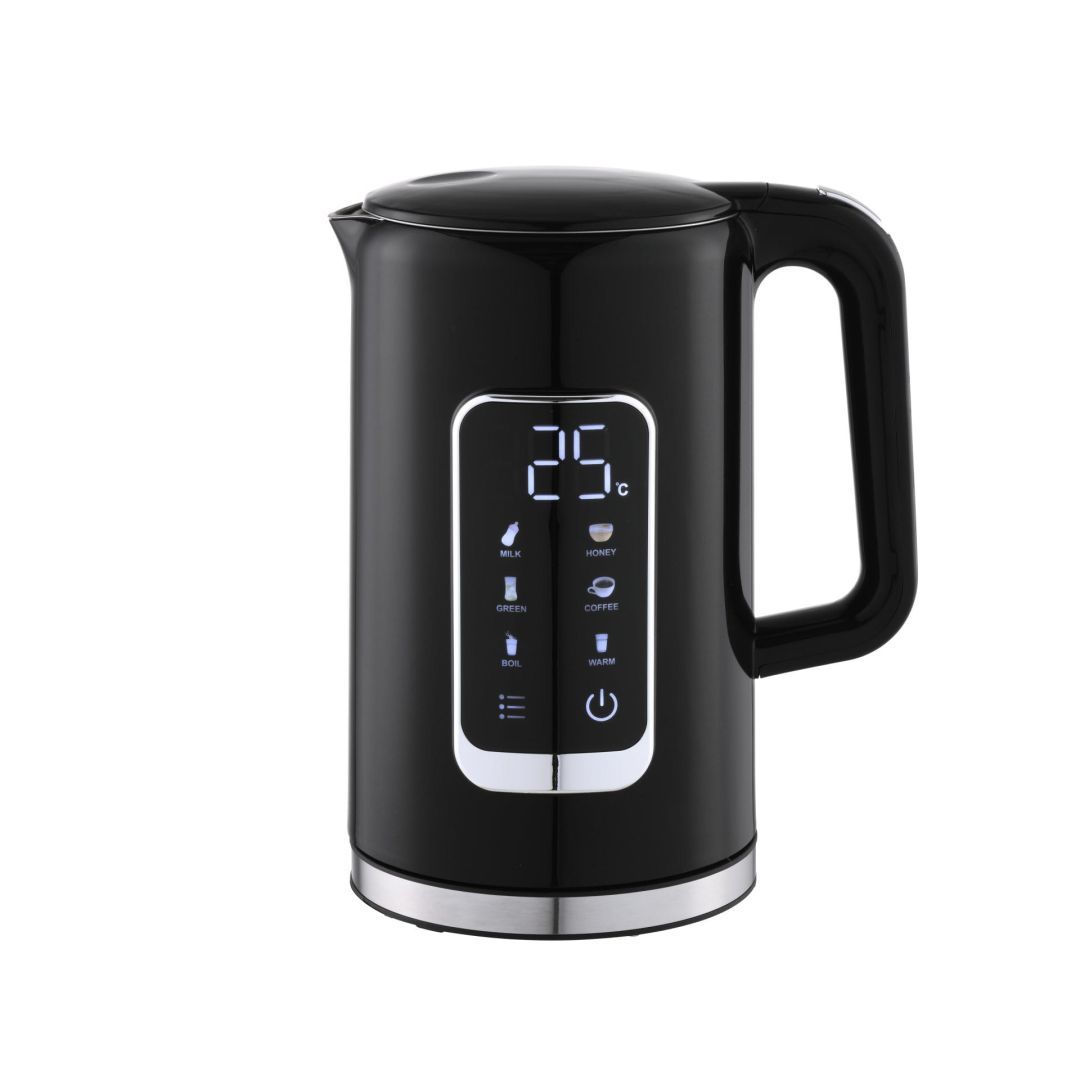 Platinet Kettle LCD Display 1,7L 5 Temperature SettingsS + 450ml Travel mug Black