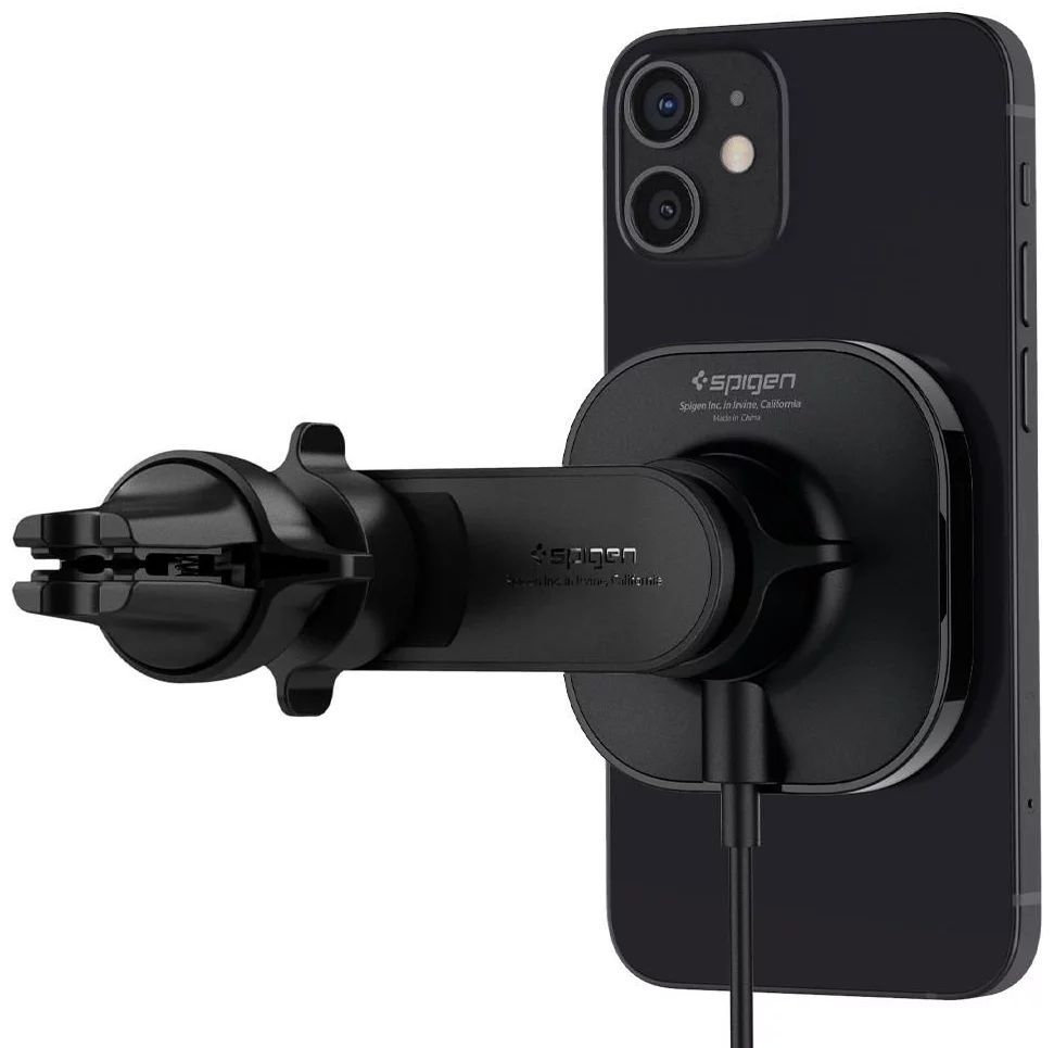 Spigen OneTap MagSafe Car Mount ITS12W Black