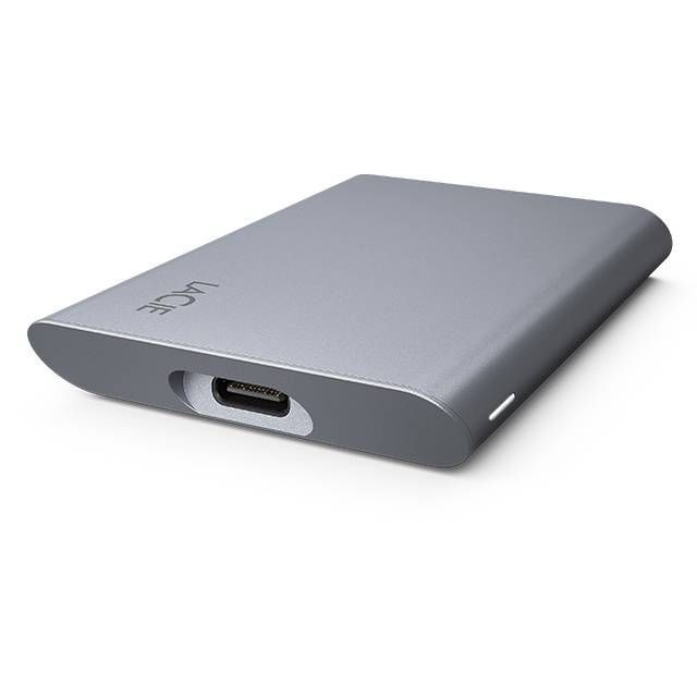 LaCie 2TB USB3.0 Mobile SSD Secure Silver