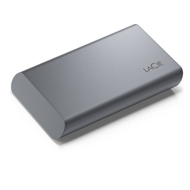 LaCie 2TB USB3.0 Mobile SSD Secure Silver