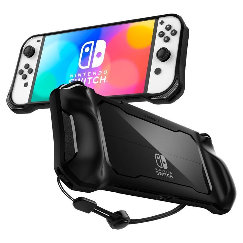 Spigen Rugged Armor Nintendo Switch OLED Black