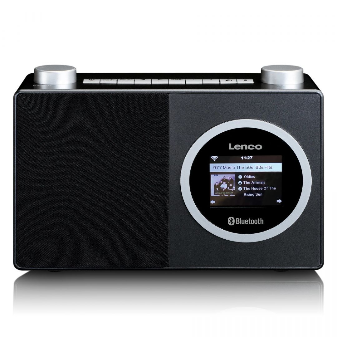 Lenco DIR-70BK Internet Radio with Bluetooth Black