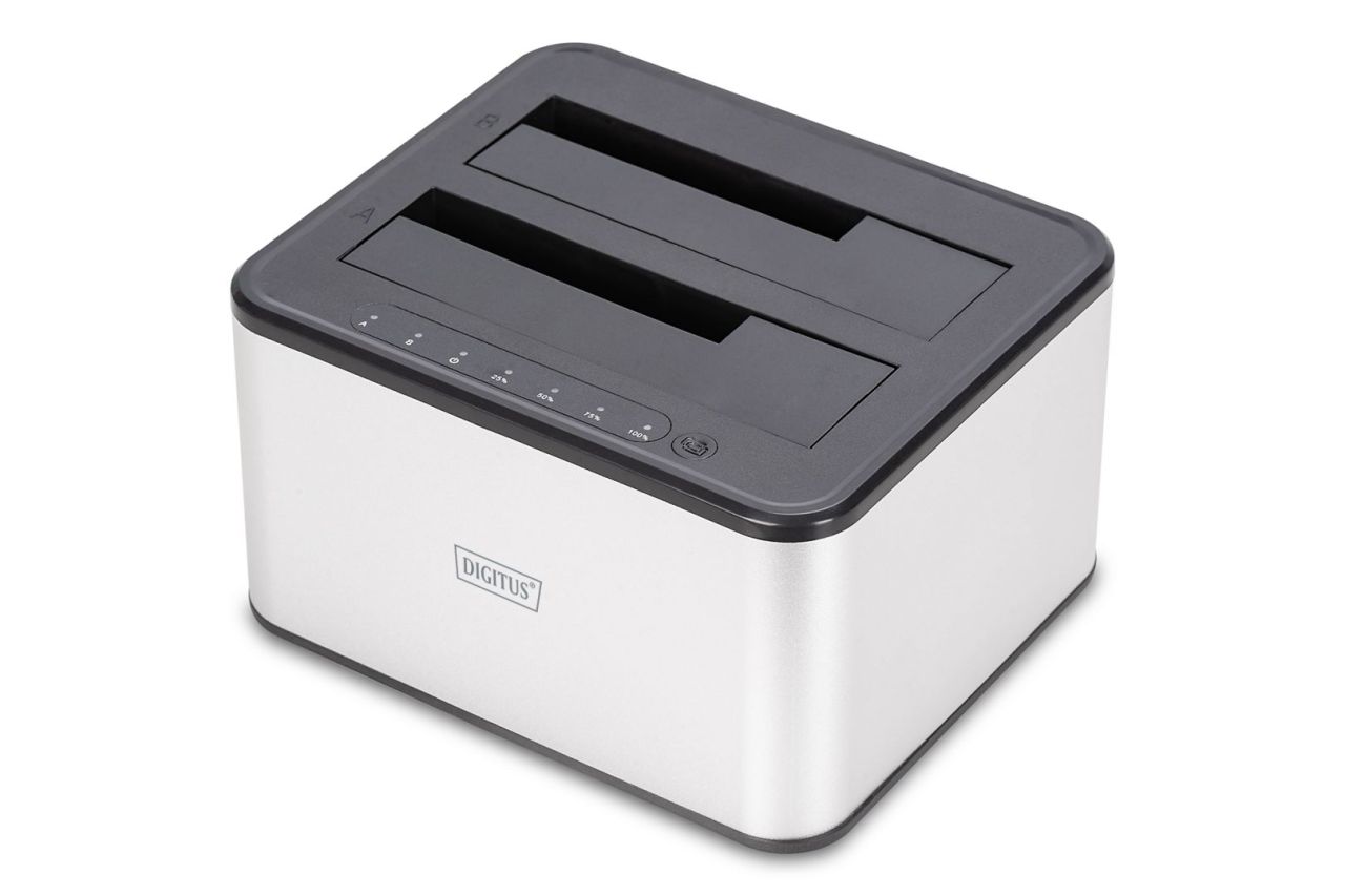 Digitus DA-71540-2 SATA HDD Docking Station Silver